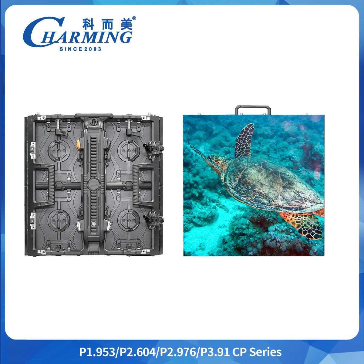RGB Full colour P2.6/2.98/3.91 CP Series Outdoor Lightweight 7KG LED Video Wall With Stainless steel quick lock
