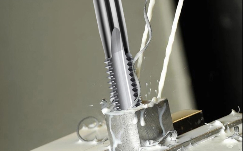 Straight Flute 3 Flutes M5×0.8 Solid Carbide Taps