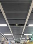 8/8/3mm Subway RAL Grey Perforated Metal Ceiling Tiles Acoustic Panels
