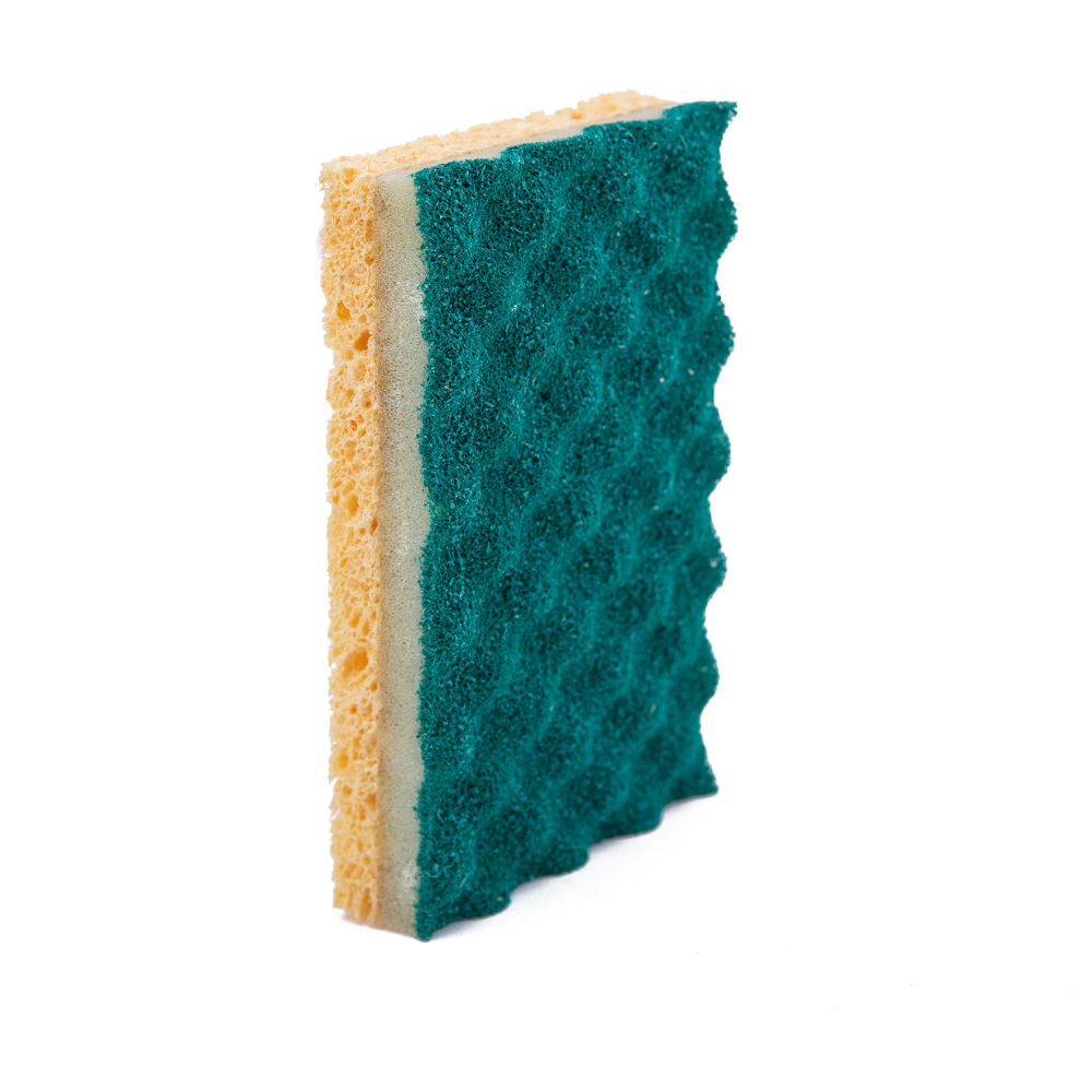 Customized Casabella Cellulose Scrub Sponge Eco Friendly For Deep Cleaning