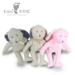 Wholesale Custom Soft Animal Teddy Bear Toys Cotton Stuffed Striped Bear Toys Kids Soft Toys from china suppliers