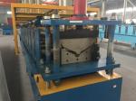 Roof Valley Flashing Roll Forming Machine , Roof Ridge Cap Roll Forming Line