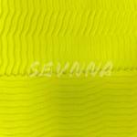 Circular Knit Stripe Recycled Nylon Spandex Fabric Lightweight / Quick Drying