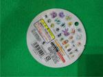 Recyclable PP Round Shape Heat Seal Bags With Tear Notch, Kids' Toy packaging