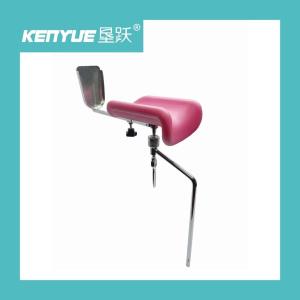 Wholesale 304 Bracket Obstetric Table Accessories Hospital Leg Holder Pink from china suppliers
