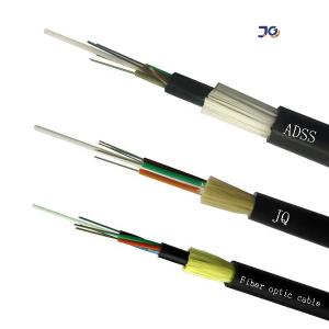 Wholesale Power Optical Fiber Cable Single Mode Adss 24 48 72 96 144 Core Outdoor Fiber Cable Adss Fiber Optic Cable 48 Core from china suppliers