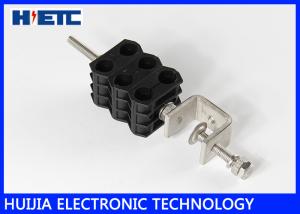 Wholesale 1-1/4&quot; Two Hole Type Fiber Optic Cable Clamp 6 Way from china suppliers