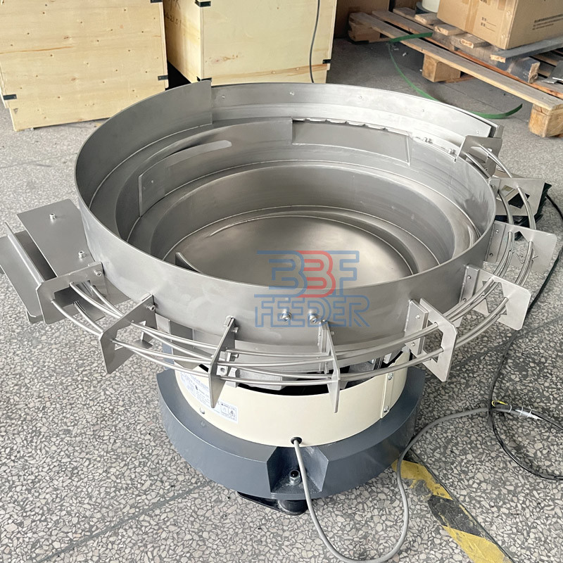 Conveyor System Cap Bowl Feeder Crown Lids Flip Top Cap Vibrating Linear Feeder
