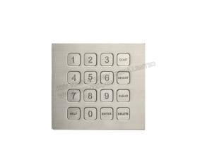 Wholesale IP67 Rated Backlight Industrial Metal Keypad With 0.45mm Short Stroke from china suppliers