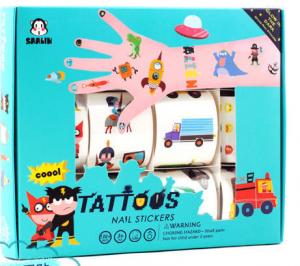 China Non - Toxin Eco Friendly Small Baby Playing Toys Temporary Tattoos For Kids on sale