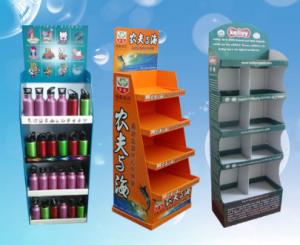 Wholesale Shang Chao display cabinet, exhibition promotional paper stack, PDQ display box corrugated paper display rack from china suppliers