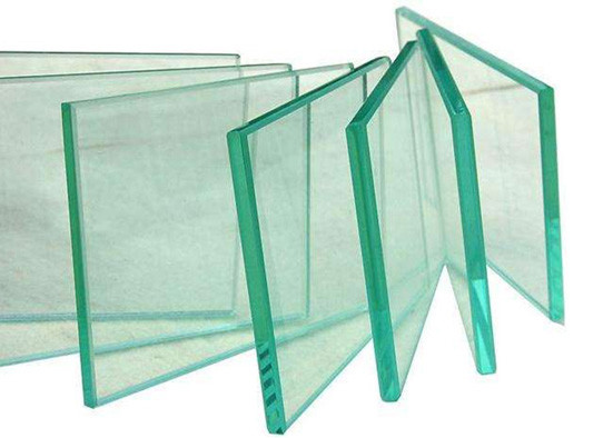 Safety Clear Tempered Glass , High Strength 8mm Float Glass For Guardrail