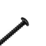 Black Ruspert Coating Stainless Steel Square Pan Head Wood Timber Screws