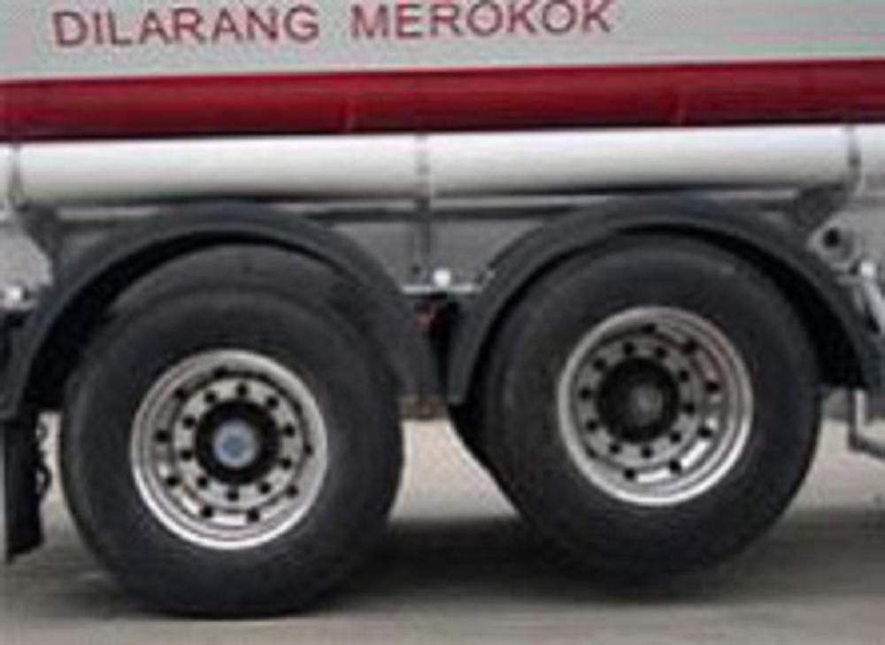 55000L LNG Tanker Semi Trailer with 3 Axles for Liquid Natural Gas