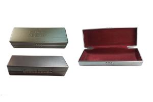 Wholesale Silver Aluminum Eyeglass Case OEM Service Aluminium Spectacle Case from china suppliers