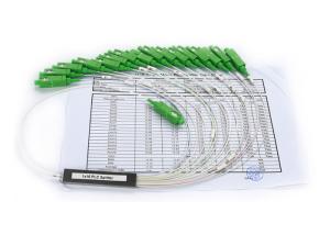 Wholesale 1x16 Mini Steel Tube Plc Fiber Optic Cable Splitter G657A1 1M from china suppliers
