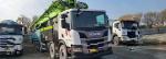 Rise Building Concrete Pump Truck 67 Meters Total Weight 54080kgs Structure