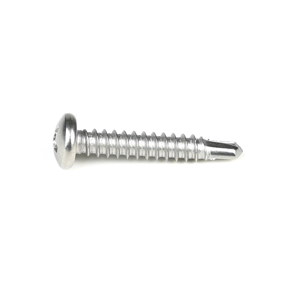 Installation SUS304 Stainless Steel Metal Phillips Cross Recessed Pan Head Self Drilling Screws