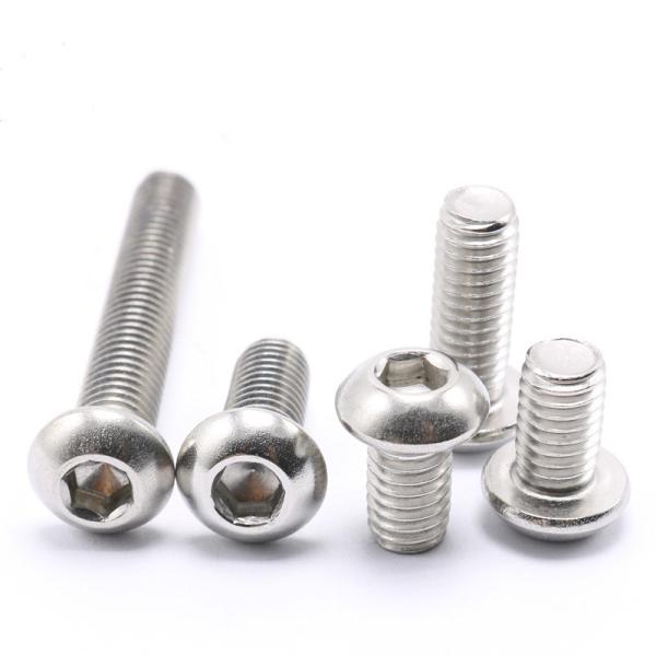 ISO Stainless Steel A2 Hexagon Socket Allen Button Head Bolt Ss304 ISO7380 Bolt