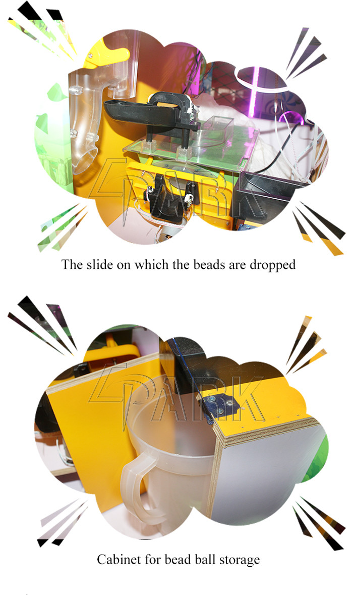 Cute Cartoon Crane Gift Game Machines Coin Operated Easy Maintenance