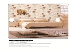 Wholesale PVC vinyl wallpaper flower design European style home decoration bedroom from china suppliers