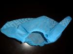 Eco Friendly Anti Slip Disposable Shoe Cover , PP Blue Medical Disposable Foot