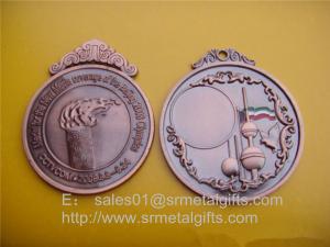 China Custom metal anniversary medallions commemorative medals, Customized souvenir medallions, on sale