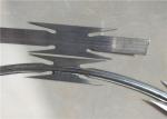 Double Concertina Twisted Barbed Wire CBT-65 Clipping Razor Coils Spiral Coils