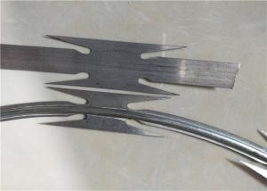 Wholesale Double Concertina Twisted Barbed Wire CBT-65 Clipping Razor Coils Spiral Coils from china suppliers
