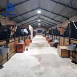 2.3m Height Horse Stable Perfect For Farms And Horse Stable Powder Coated Or