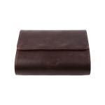 High Quality Handcrafted Travel Watch Roll Slide 6 Slot Vintage Real Leather
