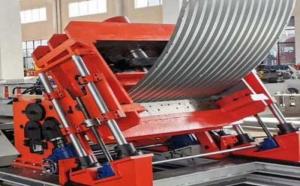 Wholesale ZX-40 Seamed Steel Plate Silo Forming Machine Spiral 4mm 4.5m/Min from china suppliers