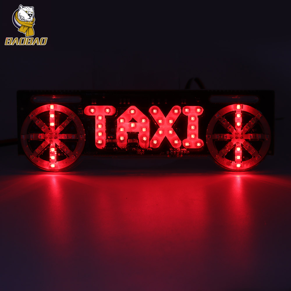Plastic Mutiple Color Flash Universal Motorcycle Warning LED Light