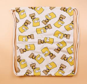 Wholesale Fashion Cartoon 3D Digital Printed Drawstring Bag Travel Bag Gift Backpack Wholesale from china suppliers