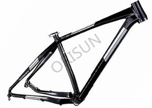 Wholesale Aluminum Alloy Fat Tire Bicycle Frame , Black Snow Bike Frame Custom Size from china suppliers