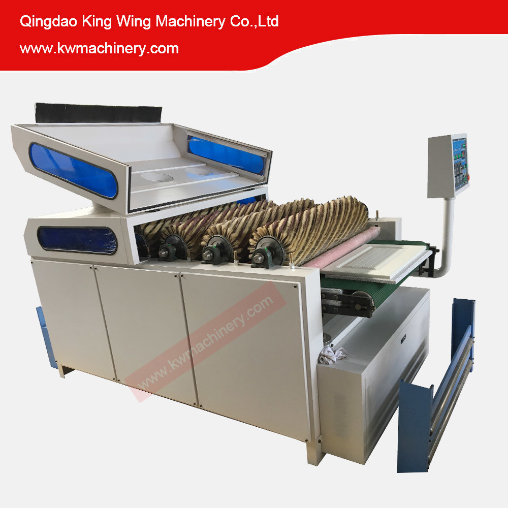 KC4R-S edge sanding machine for wooden door edge brush sander