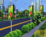 weatherproof work IP65 High Brightness Street Outdoor Pole Screen Led Poster