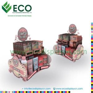 Wholesale POP POS Cosmetic Corrugated Cardboard Counter Display from china suppliers