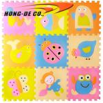 EN71 certificate Animal Puzzle Mat / 12″ by 12″ Kids Puzzle Play Mat