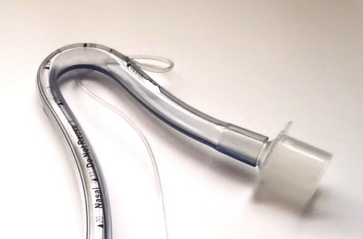 Cuffed Preformed Nasal Endotracheal Tube 6.0mm Nasal Intubation Tube Size