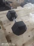 hex rubber dumbbells, hex rubber dumbbells 10kg, 15kg, 20kg, 22.5kg