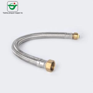 Wholesale Brushed Nickel 1/2''X3/4'' Plumbing FIP Flexible Brass Hose from china suppliers