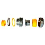 Plastic Electrical Conduit Fittings , Flexible Electrical Conduit Connectors