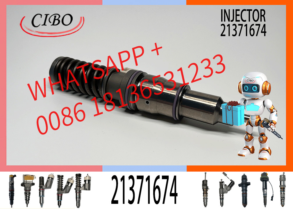 21371672 VOE2137167221371673 Compatible Fuel Injector for D13 Engine EC290 EC380 EC380D Excavator Construction Machinery Parts 20440388 20430583 D12C
