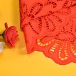 Embroidery Guipure African Lace Milk Silk Net Tulle Cord Lace Fabrics