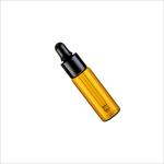Amber Glass Dropper Bottle Essence Oil Black Dropper Cap 2.5ml 3ml 4ml 5ml 7ml