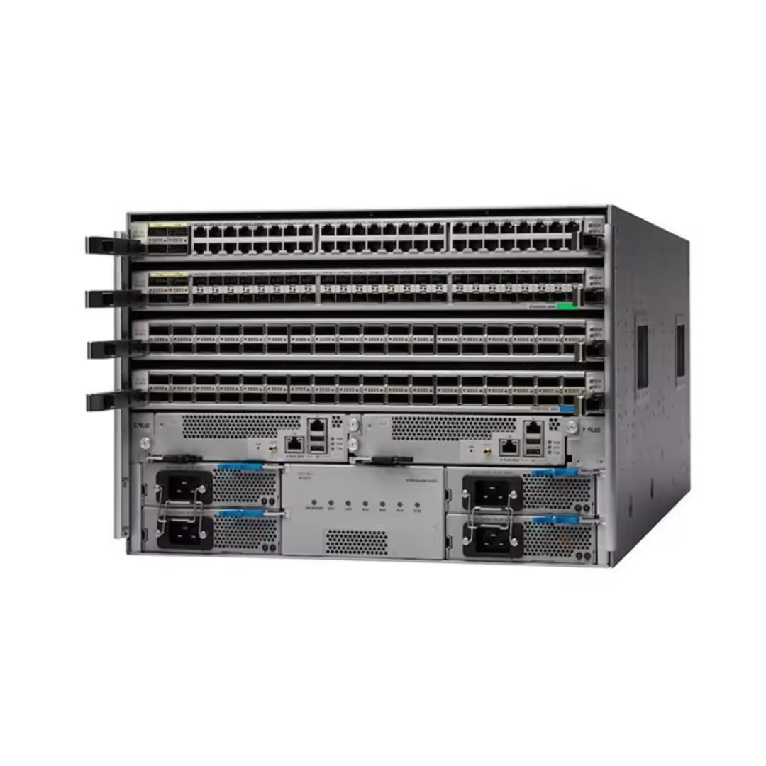 VLAN Support Function Original Nexus 9500 Series 4-Slot Core Network Switch N9K-C9504