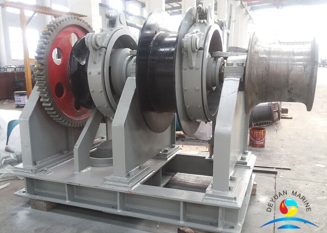 φ28 Hydraulic Drive Combined Marine Anchor Windlass With Winch 33.3KN CCS Approval