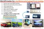 Mini Hide GPS Tracker Work For Laptop TV Motorcycles Car