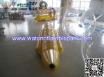 Fire resistance Yellow Banana Fishing Boats For Commercial Rental